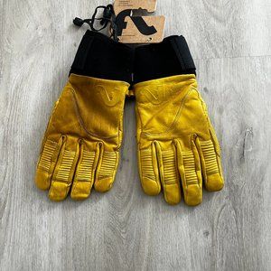 Flylow Ridge Leather Glove- Natural